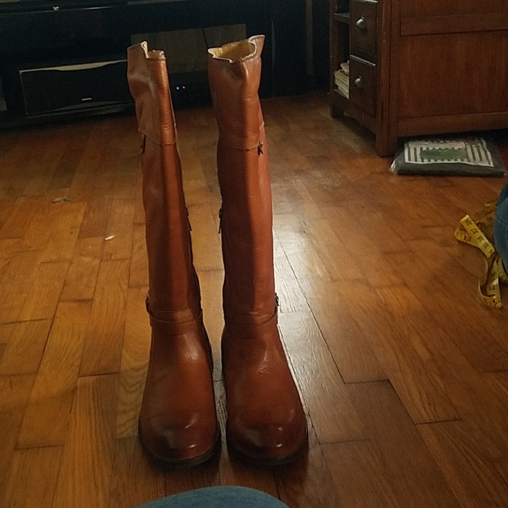 Frye shirley rivet tall boots